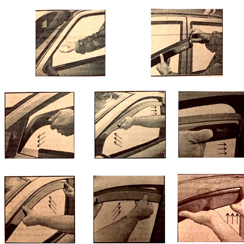 Wind Deflectors For Mercedes Sprinter MK2 (2006-2012)