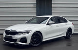 Front Lip Splitter Gloss Black For BMW 3 Series