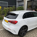 Gloss Black Rear Boot Spoiler Lip For Mercedes A Class W177 A35 A45 Style