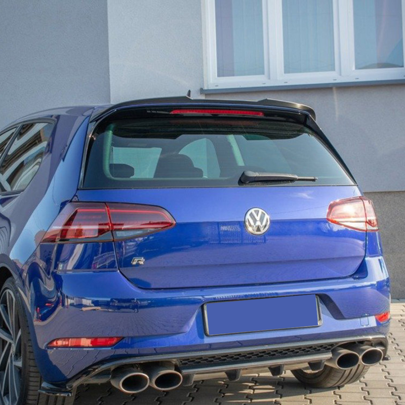 VW Golf MK7 MK7.5 V2 GTI R GTD Spoiler Gloss Black