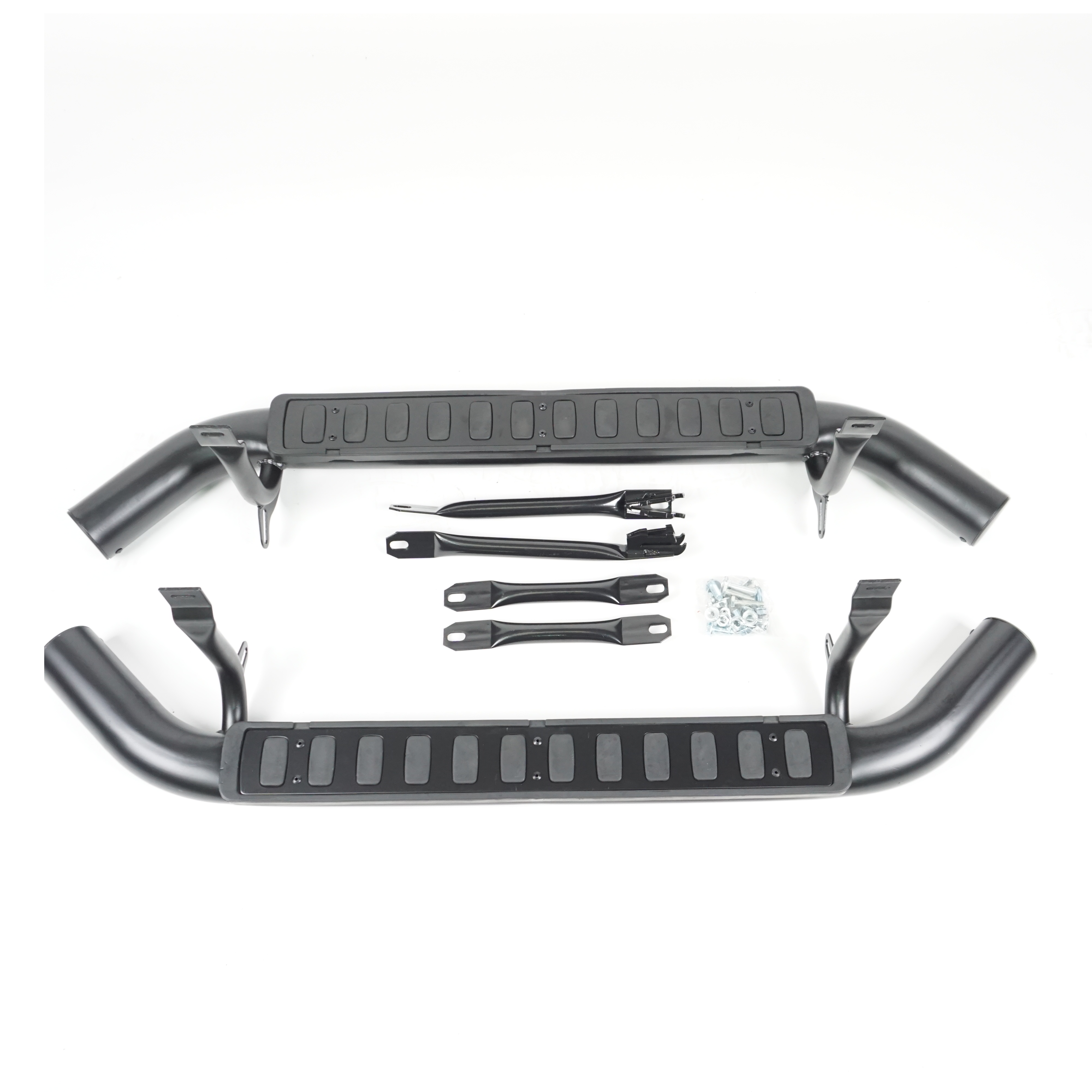 Land Rover | Defender 90 Side Steps | All Black 1989-2003