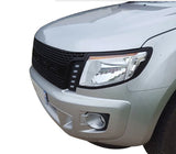 Matte Black Light Covers For Ford Ranger T6 Raptor