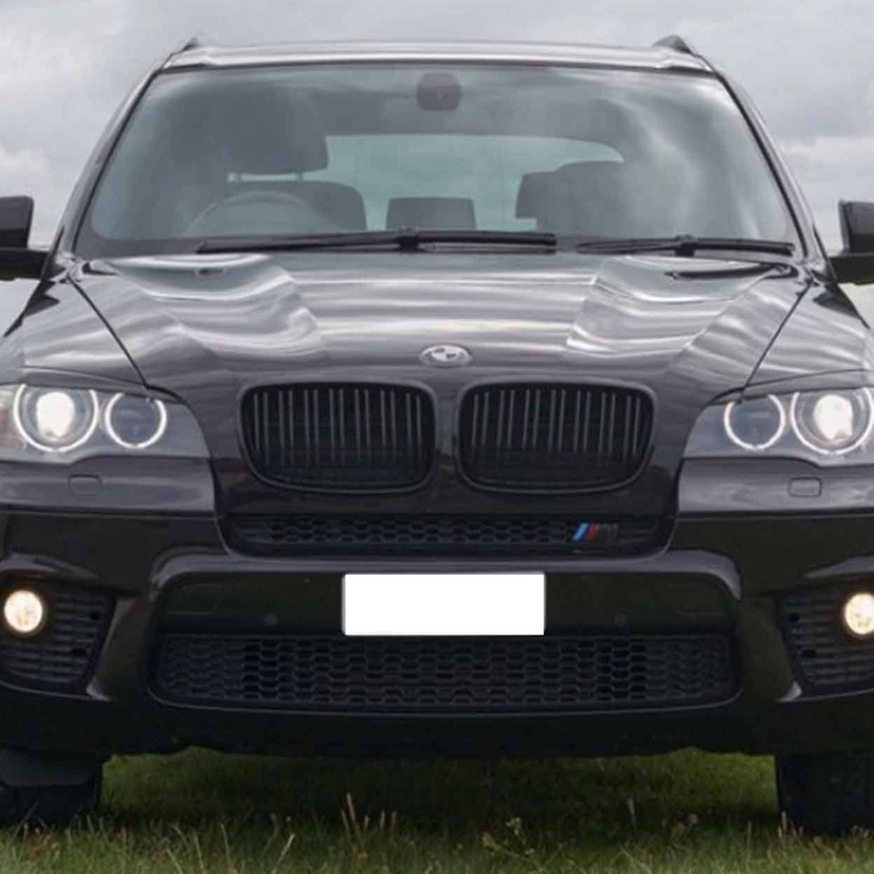 BMW X5 X6 E70 E71 E72 Front Grille Gloss Black