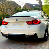 BMW 4 Series F32 Rear Spoiler Carbon Look