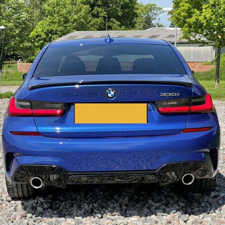 BMW 3 Series Rear Diffuser Gloss Black