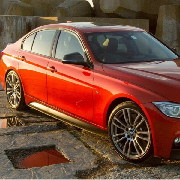 Side Skirts Matte Black For BMW 3 Series F30 F31