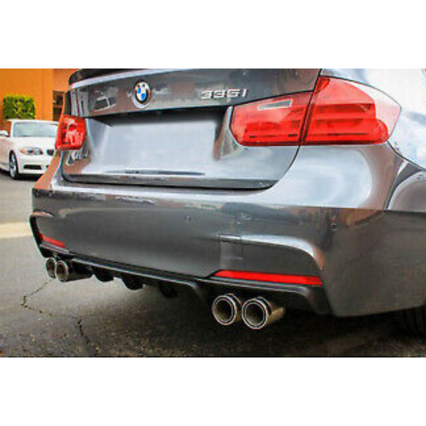 M sport Rear Diffuser (Quad exhaust) For BMW 3 Series F30 F31