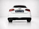 Rear Diffuser Audi A3 8V Sportback (2013-2016) (Single Exhaust)