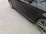 Side Skirts Extensions Audi S3 / A3 S-Line 8V / 8V FL Sportback