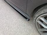 Side Skirts Extensions Audi S3 / A3 S-Line 8V / 8V FL Sportback