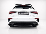Rear Splitter Audi A3 S-Line 8Y Sportback