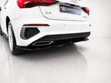 Rear Splitter Audi A3 S-Line 8Y Sportback