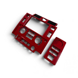 Red Double Din For Land Rover Defender L316