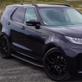 Gloss Black Aluminium Roof Rails For Land Rover Discovery 5