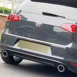 GTD, GTE, GTI, R & R Line Diffuser For VW Golf MK7 2013-2016