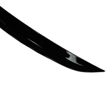 Gloss Black Rear Boot Spoiler Lip For Mercedes A Class W177 A35 A45 Style