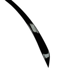 Gloss Black Boot Lip Spoiler for Mercedes E Class Saloon 2016-2020