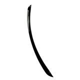 Gloss Black Boot Lip Spoiler for Mercedes E Class Saloon 2016-2020