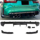 BMW M4 G82 G83 GLOSS BLACK AERO BODY KIT M PERFORMANCE STYLE 2021+
