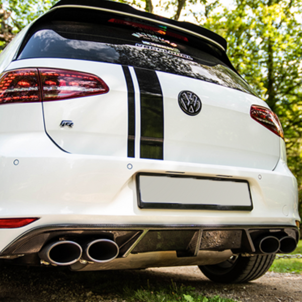 Carbon Fibre Diffuser For VW Golf R MK7