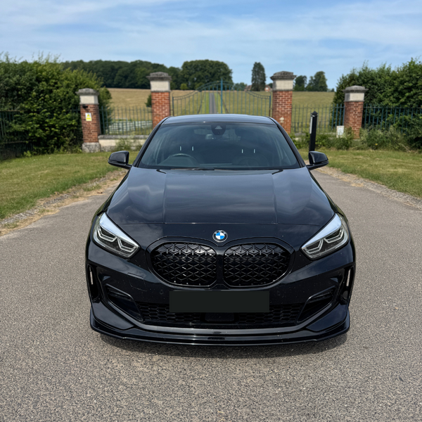 BMW 1 Series F40 Front Lip Gloss Black