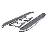 Black and Silver Side Steps For Range Rover Evoque 2020+