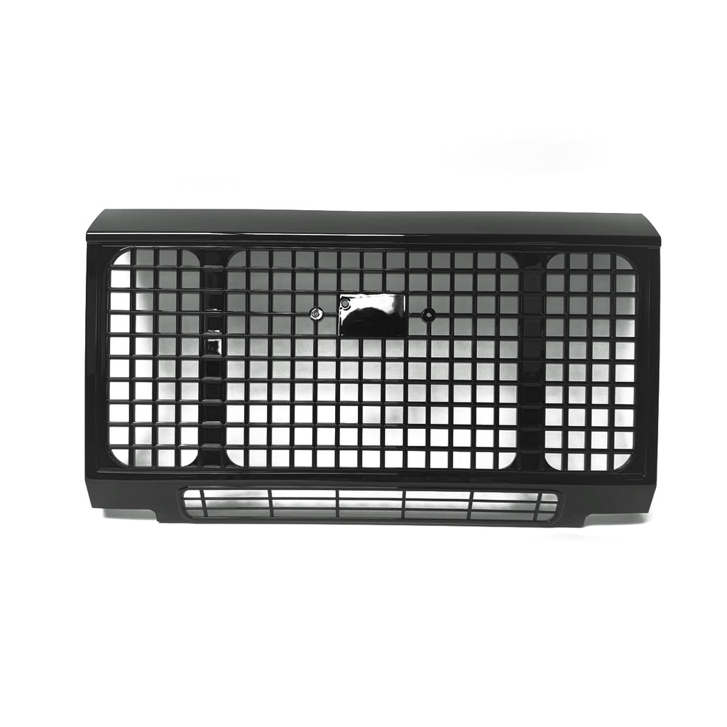 LAND ROVER DEFENDER HERITAGE STYLE FRONT GRILLE GLOSS BLACK