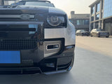 Land Rover Defender 90/110 L663 2020+ Front Lip Bumper Gloss Black
