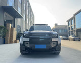 Land Rover Defender 90/110 L663 2020+ Front Lip Bumper Gloss Black