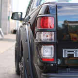 Matte Black Light Covers For Ford Ranger T7 Raptor
