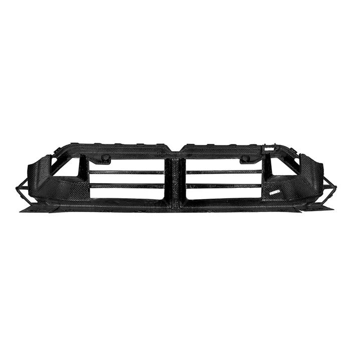 SooQoo BMW G90 & G99 M5 SQ Central Front Bumper Trim In Gloss Carbon Fibre