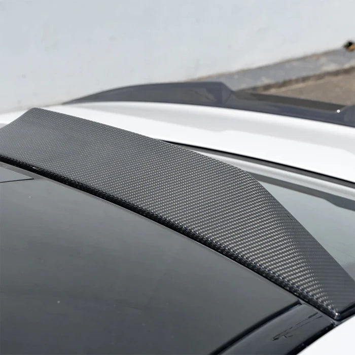 SooQoo BMW G90 M5 Upper Roof Spoiler In Gloss Carbon Fibre