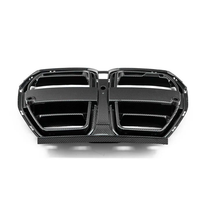SooQoo BMW M3/M4 SQ Aero Front Grille In Gloss Pre Preg Carbon Fibre (G80/G81/G82/G83)