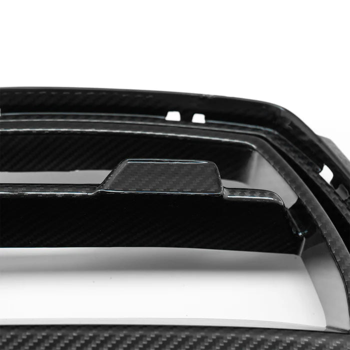 SooQoo BMW M3/M4 SQ Aero Front Grille In Gloss Pre Preg Carbon Fibre (G80/G81/G82/G83)
