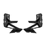 SooQoo BMW X3M F97 & X4M F98 LCI Front Canards In Gloss Pre Preg Carbon Fibre (Facelift 2022+)