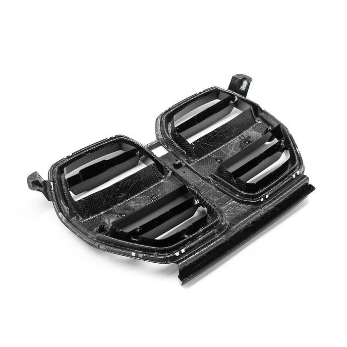 SooQoo BMW M3/M4 SQ Aero Front Grille In Gloss Pre Preg Carbon Fibre (G80/G81/G82/G83)