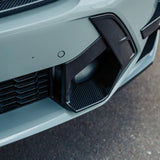 SooQoo BMW X3M F97 & X4M F98 LCI Front Ducts In Gloss Pre Preg Carbon Fibre (Facelift 2022+)