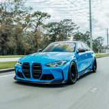 SooQoo BMW M3/M4 SQ Aero Front Grille In Gloss Pre Preg Carbon Fibre (G80/G81/G82/G83)