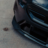 SooQoo BMW G90 & G99 M5 SQ-A Front Splitter In Gloss Carbon Fibre