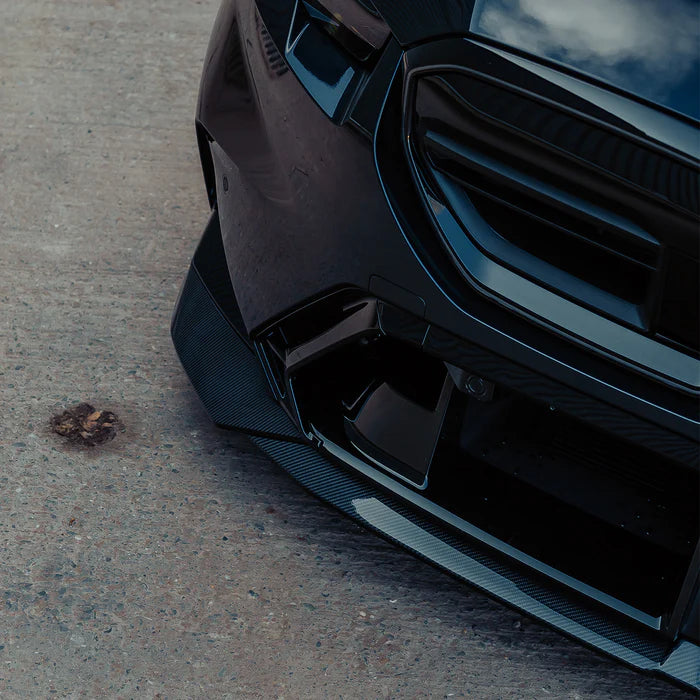 SooQoo BMW G90 & G99 M5 SQ-A Front Splitter In Gloss Carbon Fibre
