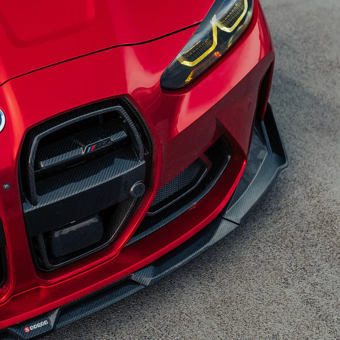 SooQoo BMW G80 M3 G82 M4 Front Ducts In Gloss Carbon Fibre