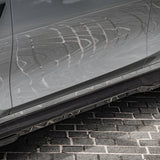 SooQoo BMW G80 G81 M3 Side Skirts In Gloss Carbon Fibre