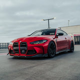 SooQoo BMW G80 M3 G82 M4 Front Ducts In Gloss Carbon Fibre