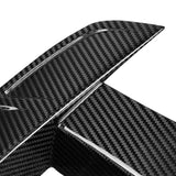 SooQoo BMW X3M F97 & X4M F98 LCI Front Ducts In Gloss Pre Preg Carbon Fibre (Facelift 2022+)
