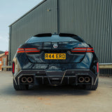 SooQoo BMW G90 M5 Upper Roof Spoiler In Gloss Carbon Fibre