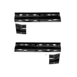 Land Rover Defender 90 Side Door Mouldings Gloss Black