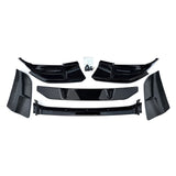Land Rover Defender 90/110 L663 2020+ Front Lip Bumper Gloss Black