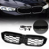 BMW 3 Series G20 LCI 2021+ Diamond Style Grille With LED