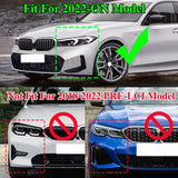 BMW 3 Series G20 LCI 2022+ Honeycomb Style Grille Gloss Black