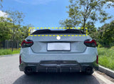 BMW 2 Series G42 2021+ Rear Boot Spoiler Gloss Black